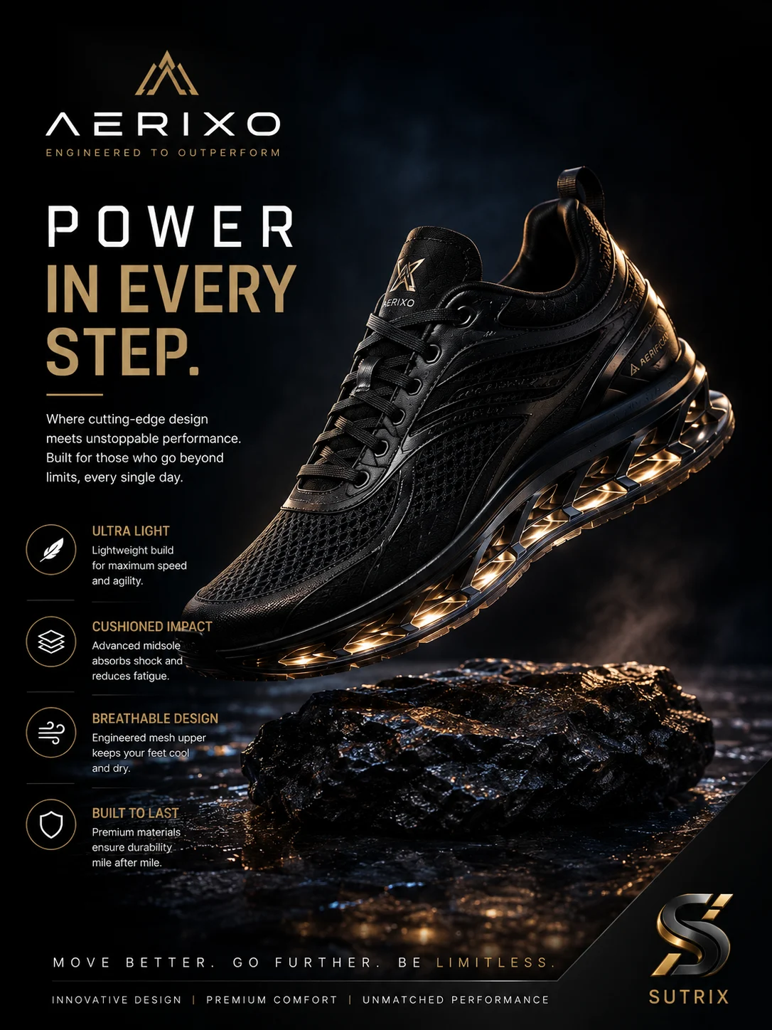 Aerixo footwear concept